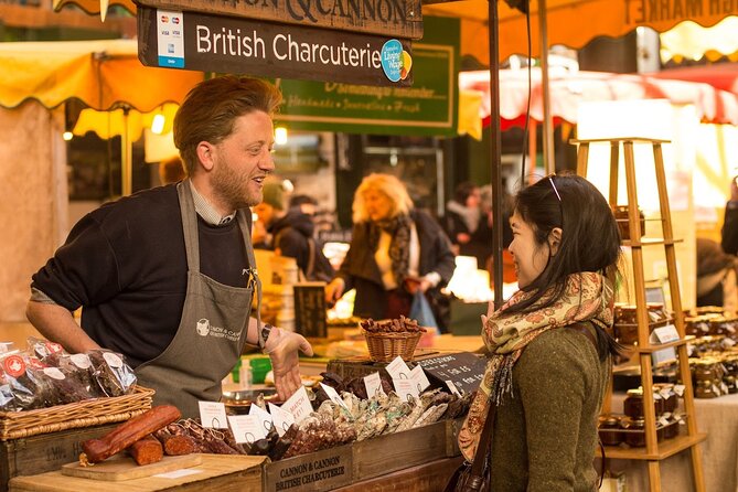 London Bridge & Borough Market Food Tour with 7 Authentic Dishes - What you eat from the first bite to the secret dish