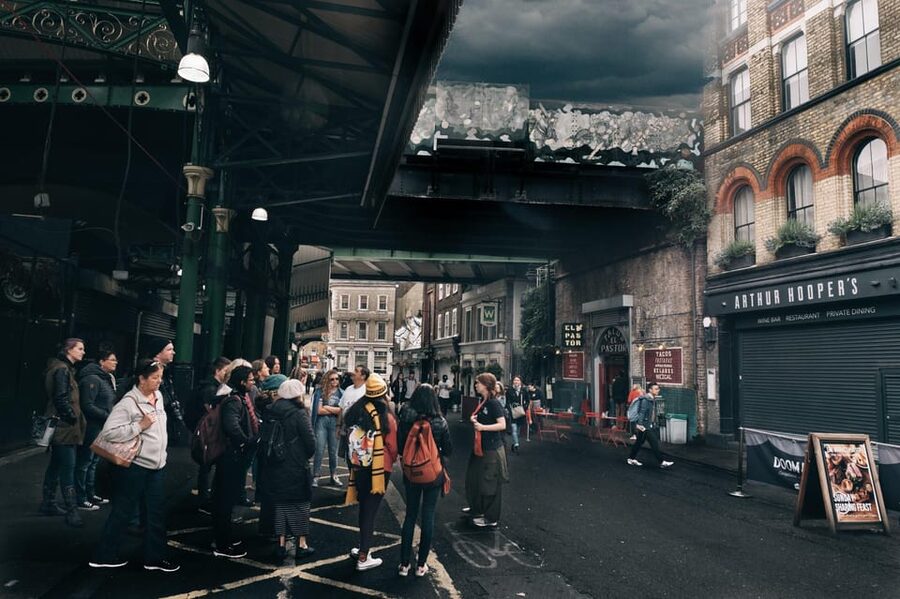 London: Harry Potter Walking Tour in German - Borough Market, Southwark Cathedral, and the wizarding south bank