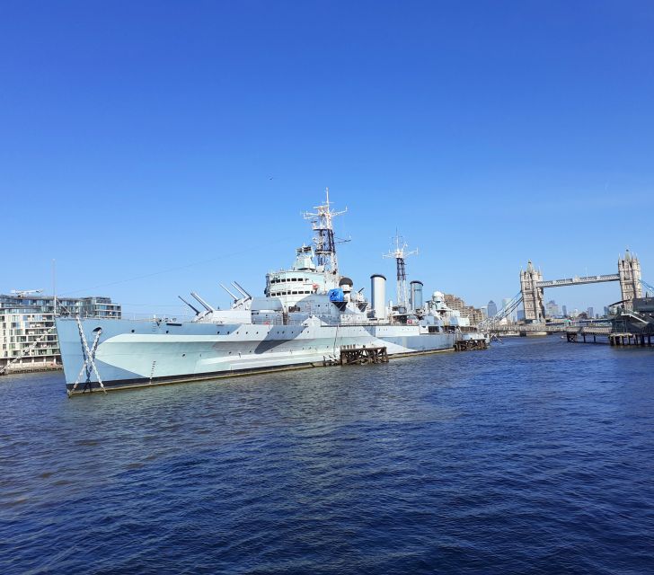 London: Medieval History Walking Tour from The Tower - HMS Belfast and the story of modern London