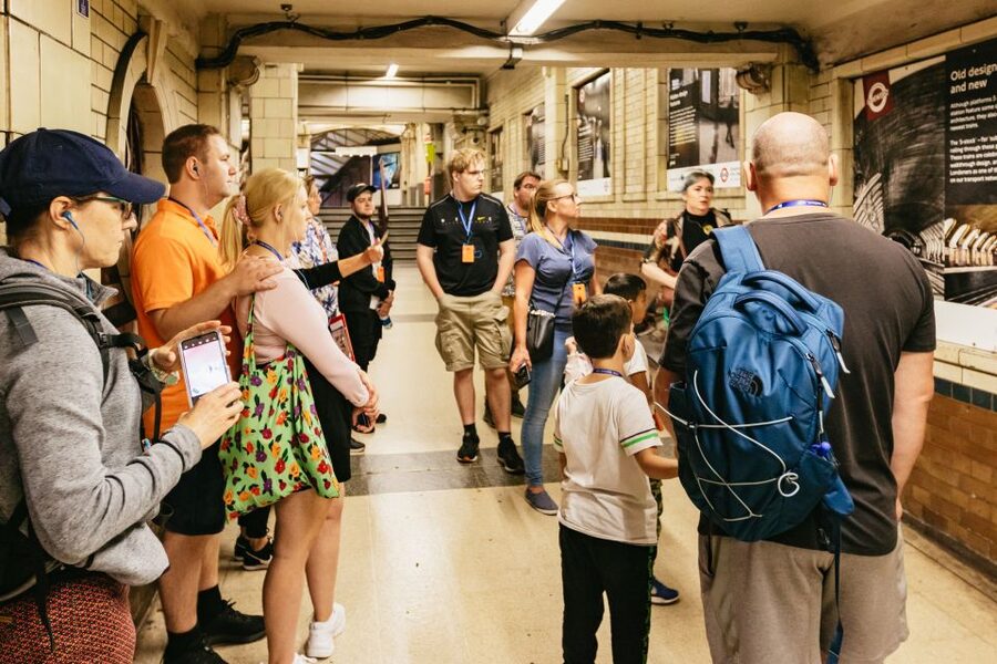 London: Secrets of the London Underground Walking Tour - Riding between stations keeps the history practical