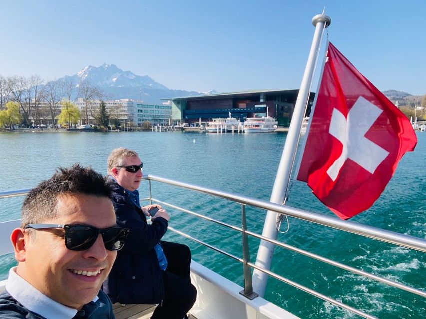 Lucerne CH Tour: Cheese, Chocolate, Chapel Bridge & Chateau - The ride up to Chateau Gütsch