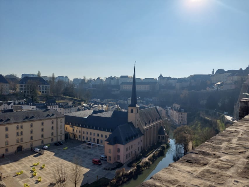 Luxembourg City: Guided Walking Tour with Cultural Insights - Neumünster Abbey and the lower city