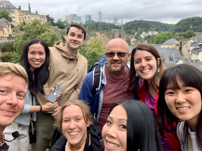 Luxembourg City: Walking Tour with Optional Wine Tastings - Clairefontaine Square and the first wine stop