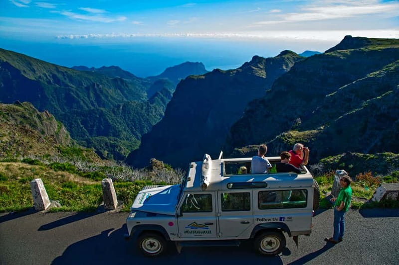 Madeira: Santana Jeep Safari and Referta Levada Walk - Ribeiro Frio and the off-road mountain section