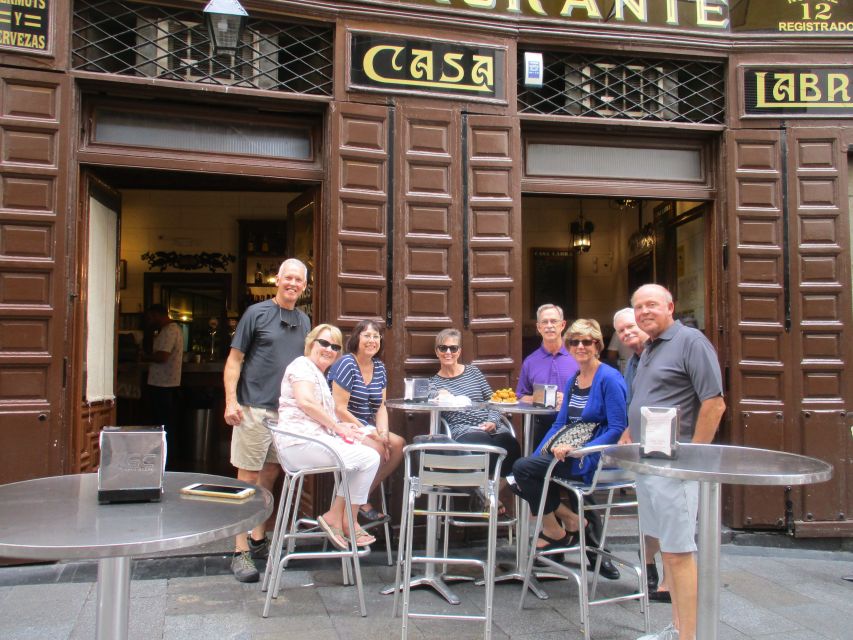 Madrid: Old Madrid Walking Food and Wine Tour - Group size, language, and guide quality