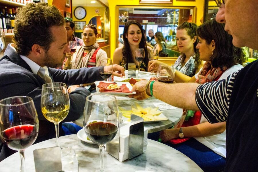 Madrid: Tapas & Wine Tasting Tour with Local Guide - Starting in Santa Ana Square