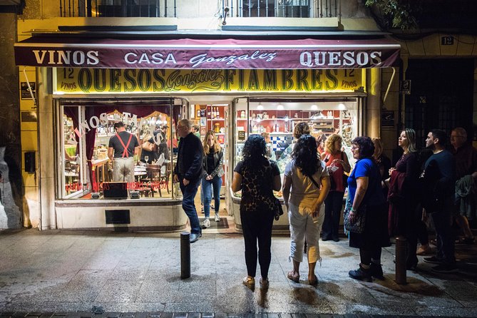 Madrid Tapas & Wine Tasting Walking Tour – Small Group Local Bars - Bar three: an open kitchen on Calle de la Cruz