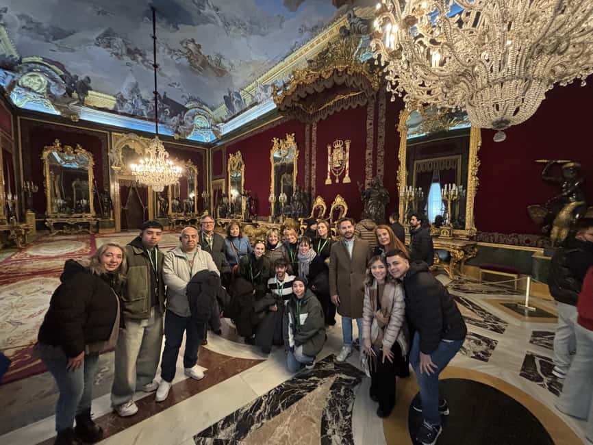 Madrid: Visit to the Royal Palace & Walking Tour of the City - Key points at a glance