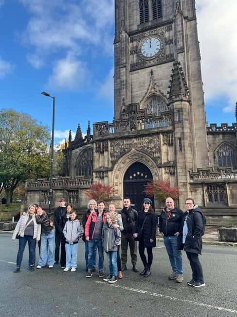Manchester City Highlights Walking Tour - Walking through the Medieval Quarter