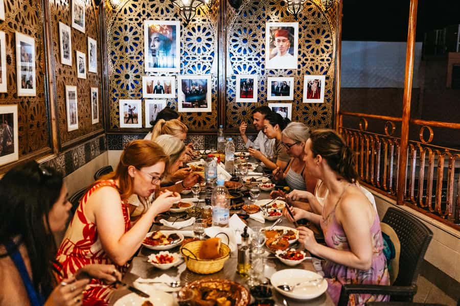 Marrakech: Authentic Moroccan Food Walking Tour & Dinner - Key points at a glance