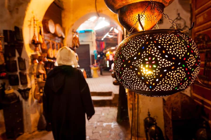 Marrakech: Ben Youssef, Secret Garden, & Souks Walking Tour - Souk Semmarine: shopping with better bearings