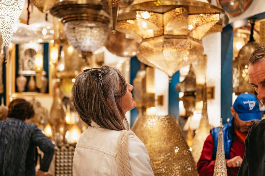 Marrakech: Colorful Medina Souks Guided Walking Tour - Souk Cherifia and smaller craft lanes