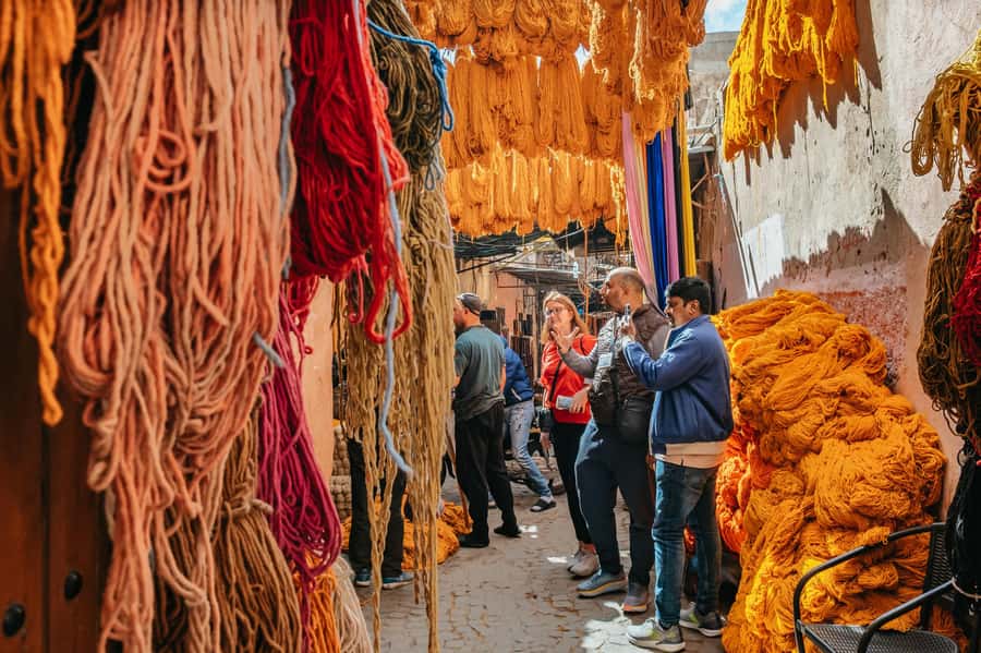 Marrakech: Colorful Medina Souks Guided Walking Tour - Pace, comfort, and practical details