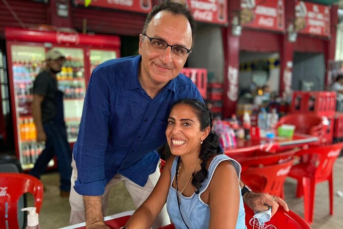 Merida Walking Food Tour. Authentic & Local Cuisine - San Benito Market and the pleasure of trying salbutes