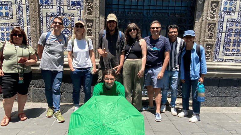 Mexico City: Guided walking tour through the most historic parts of the city. - Ending at the Palace of Fine Arts