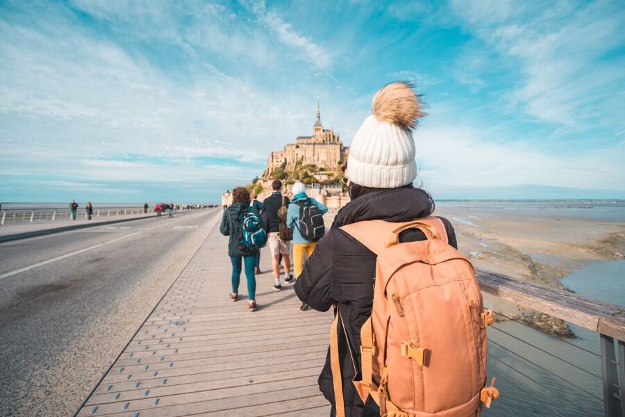 Mont Saint Michel: Walking Tour & Optional Abbey Ticket - Climbing the Grande Rue through the village