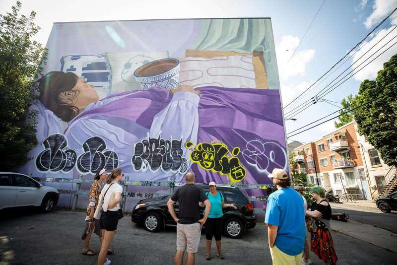 Montreal: The Original Locally Owned Street Art Walking Tour - The guides bring the art to life