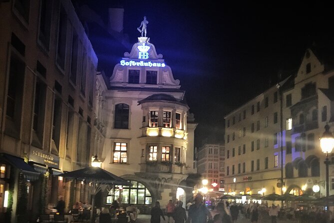 Munich Ghosts and Spirits Evening Walking Tour - Promenadeplatz mixes a cruel ghost with an unexpected memorial