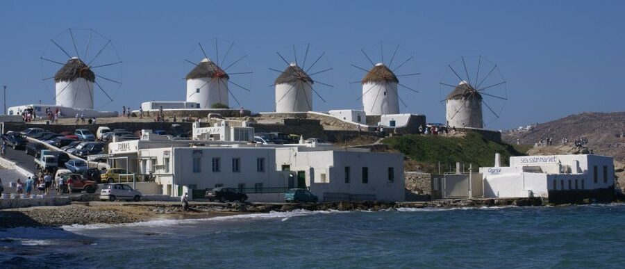 Mykonos: Half-Day City Walking Tour and Island Bus Tour - Ano Mera and the Panagia Tourliani Monastery