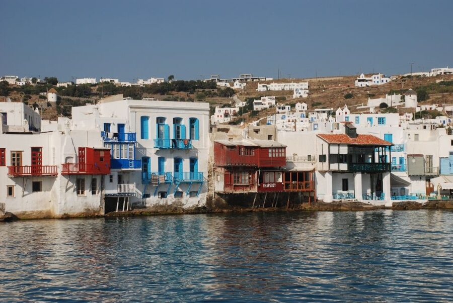 Mykonos: Half-Day City Walking Tour and Island Bus Tour - The final viewpoint over Mykonos