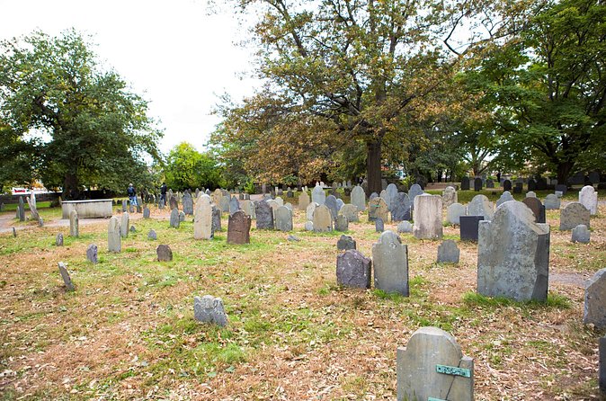 Mysteries and Murders of Salem Guided Night-Time Walking Tour - The Old Burying Point Cemetery Gate