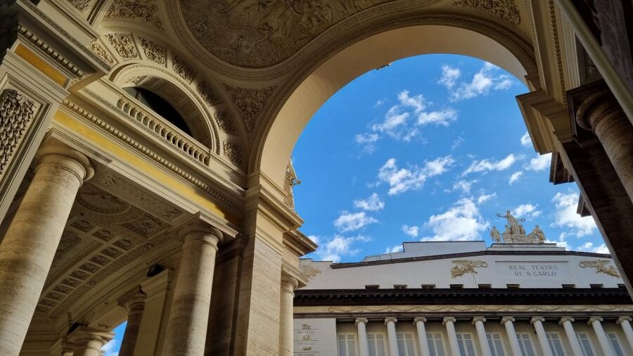 Naples Essentials: Monuments, Local Life & Street Art - A graceful pause beneath Galleria Umberto I