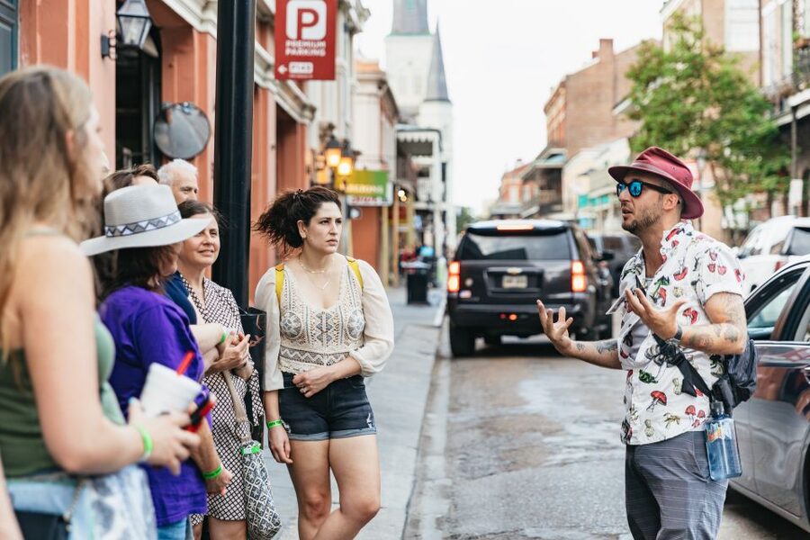 New Orleans Haunted Ghost, Voodoo & Vampire Walking Tour - Jacques Saint Germain and the vampire tradition