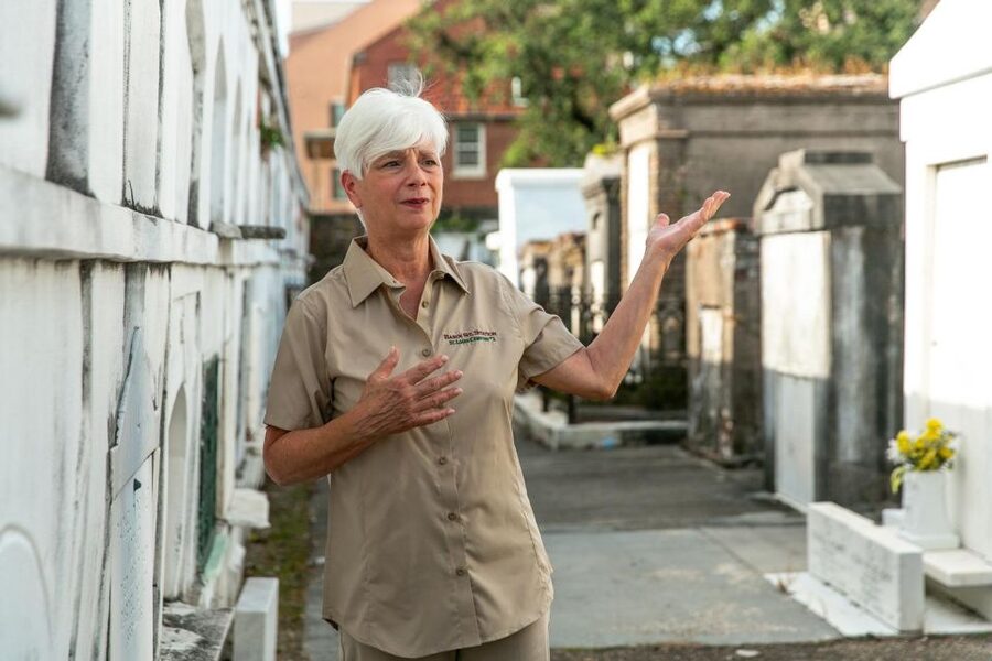 New Orleans: Walking Tour Inside St. Louis Cemetery No. 1 - Marie Laveau’s tomb and the cemetery’s famous names