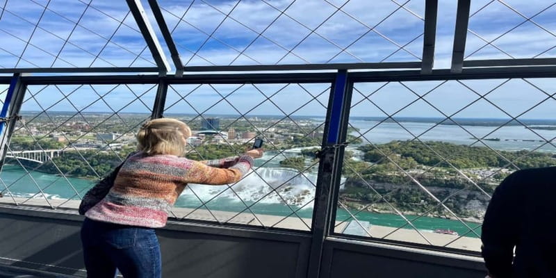 Niagara Falls: Walking Tour, Journey Behind Falls, & Cruise - Going 125 feet down at Journey Behind the Falls