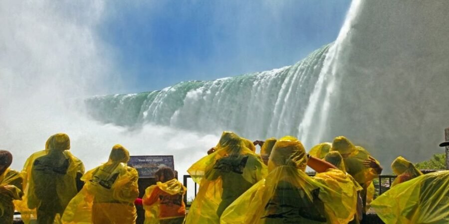 Niagara Falls: Walking Tour, Journey Behind Falls, & Cruise - Walking the route with a guide who adds context