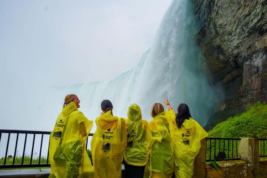 Niagara Falls: Walking Tour, Journey Behind Falls, & Cruise - Starting 520 feet above the Falls at Skylon Tower