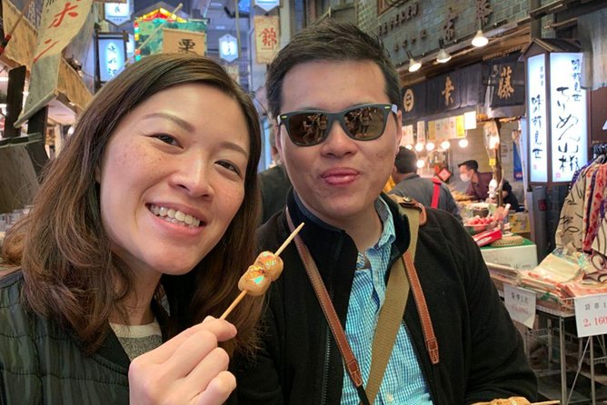 Nishiki Market Brunch Walking Tour (7 Tastings + Brunch) - Photos provided, cameras put away