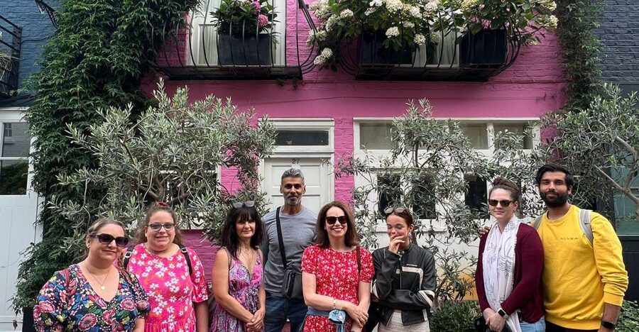 Notting Hill Walk Celebrities and Film Locations- London - Saint Lukes Mews and more screen locations