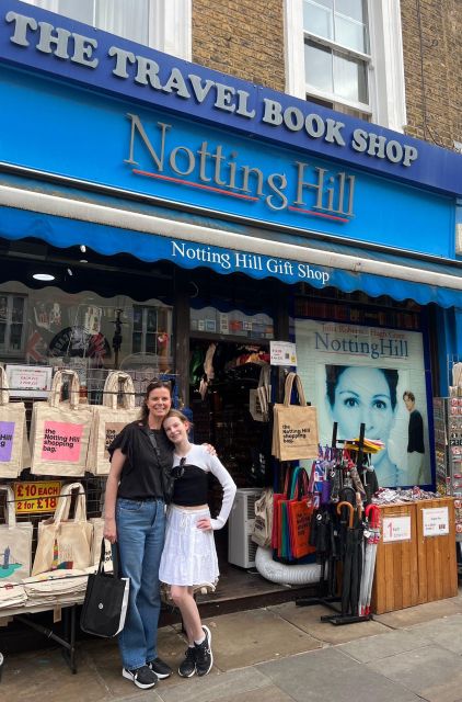 Notting Hill Walk Celebrities and Film Locations- London - The Notting Hill Book Shop and the Blue Door