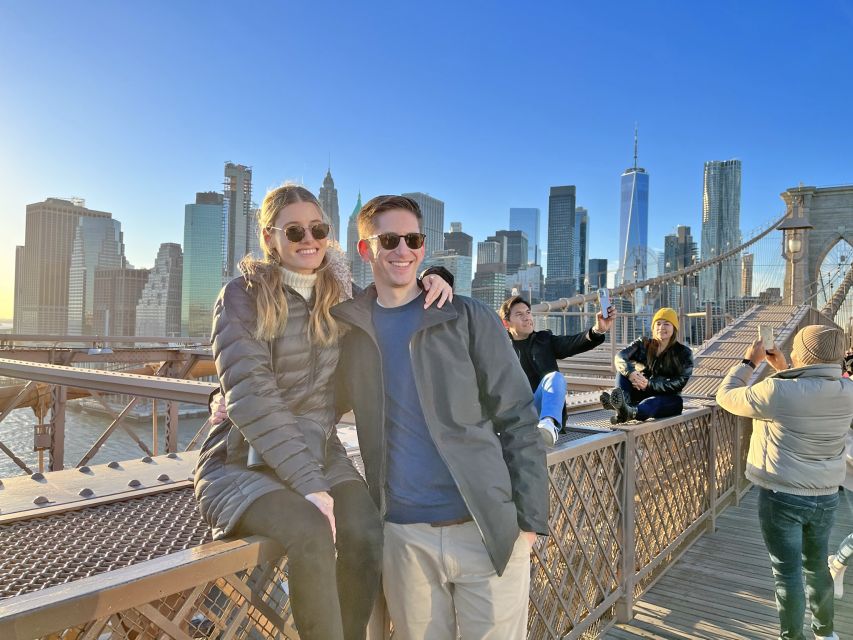 NYC: Brooklyn Bridge and DUMBO Guided Walking Tour - The Brooklyn Bridge, one careful step at a time