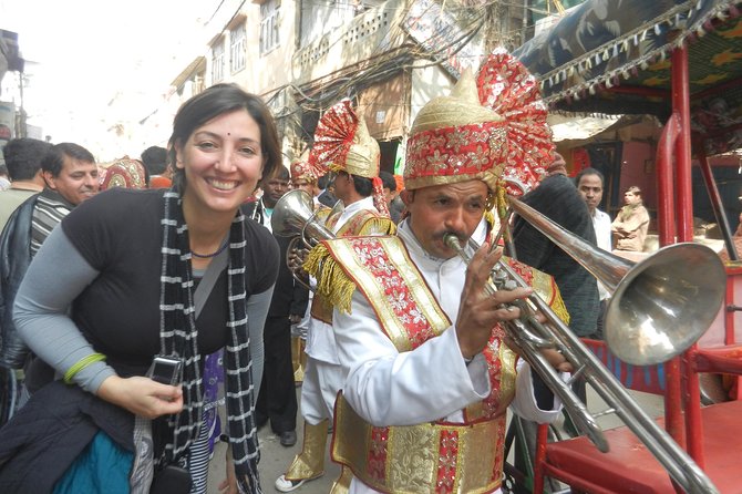 Old Delhi Food, Heritage&Cultural Walk with Rickshaw ride to Masterji Kee Haveli - The rickshaw ride gives your feet a break