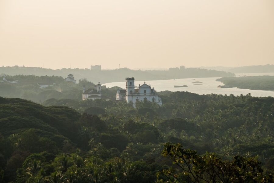Old Goa: Walking Tour of Heritage Churches - Old Goa’s ruins and the scale of the former capital