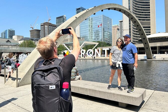 Old Town Toronto Highlights 3 Hour Walking Tour | Gratuity-Based - Starting beside the dog fountain at Berczy Park