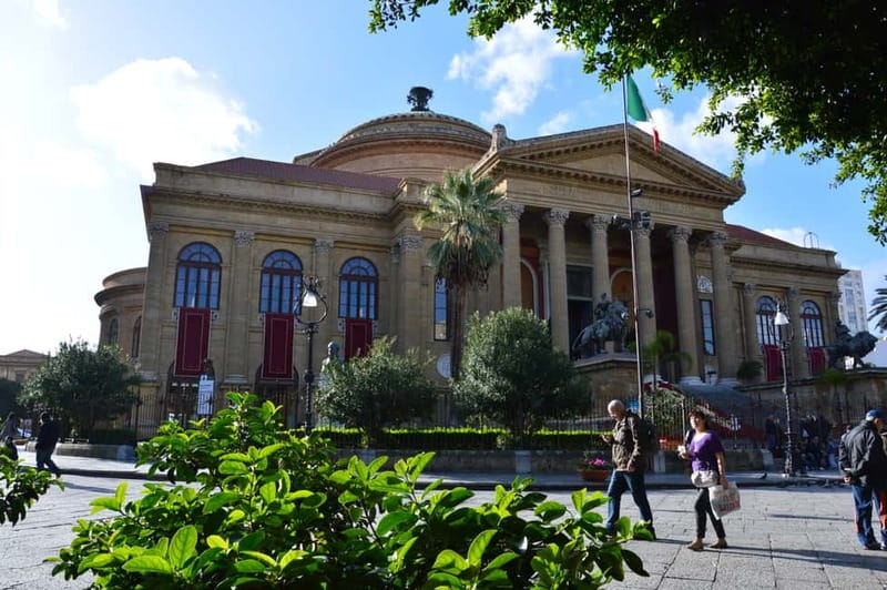 Palermo: Art and Architecture Walking Tour - Teatro Politeama and the city’s grand public face