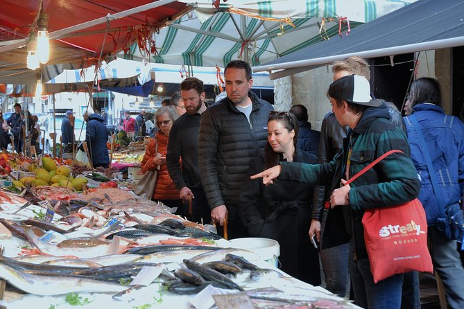 Palermo Original Street Food Walking Tour by Streaty - Walking from market lanes to old Palermo