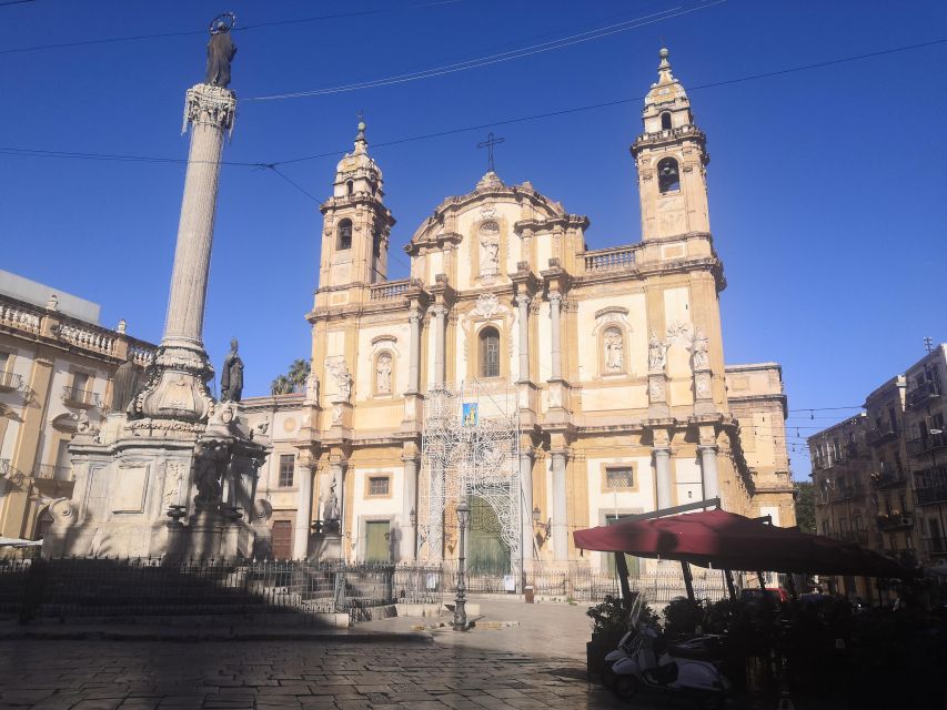 Palermo: Street Food Walking Tour at Sunset - Quattro Canti, Fontana della Pretoria, and Palermo’s political past