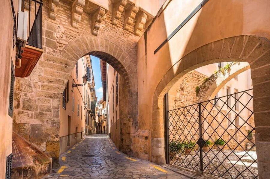 Palma de Mallorca: Walking Tour, Cathedral & Local Tasting - Lonja de Mallorca and the walk toward the waterfront