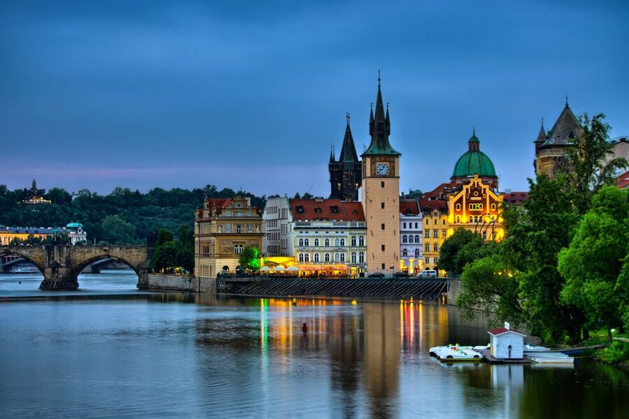 Panoramic Views of Prague Evening Walking Tour - The Old Town Bridge Tower add-on