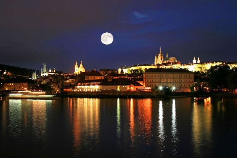 Panoramic Views of Prague Evening Walking Tour - From historic streets to the city lights
