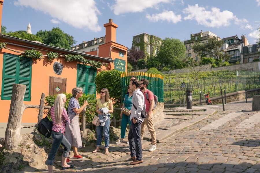Paris Uncovered: Unique Guided Walking Tours with a Twist - A cancan dancer in Montmartre