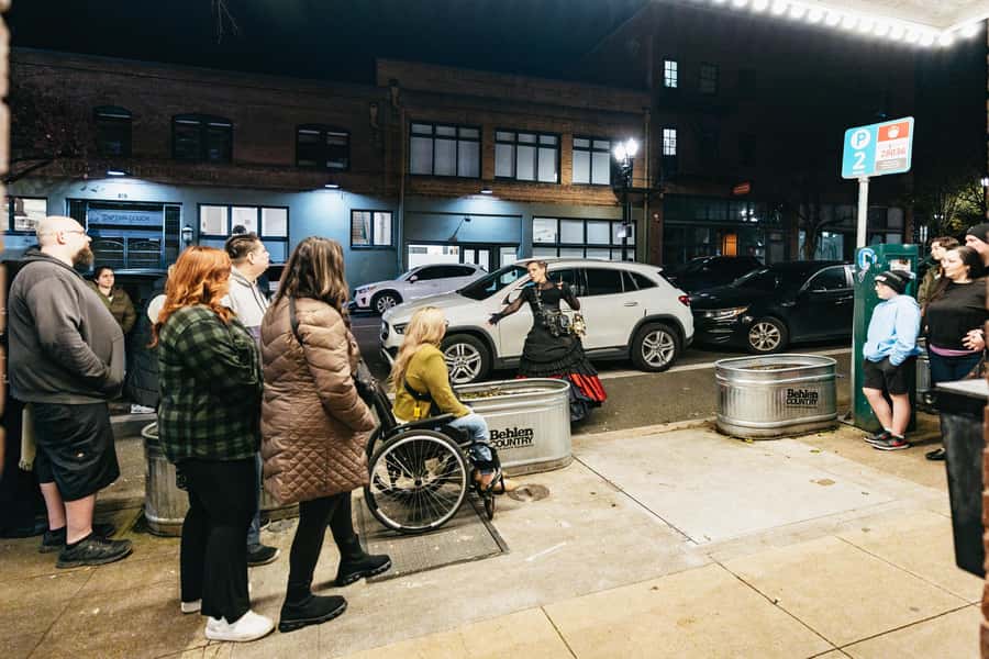 Portland: Ghosts, Poltergeists, and Psychopaths Walking Tour - Old Town Pizza and stories from Portland’s underworld