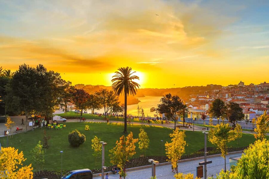 Porto: Sunset Walking Tour with Port Wine and Views - Carmo, Carmelitas, and the Clérigos skyline