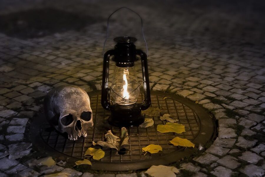 Prague: Ghosts and Legends Nighttime Guided Walking Tour - Týn Courtyard and Ungelt