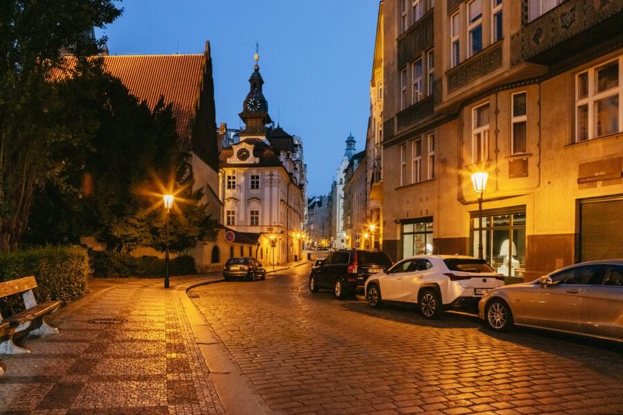 Prague: Ghosts and Legends Nighttime Guided Walking Tour - Starting in the city center