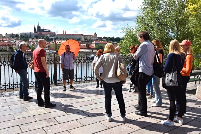 Prague Guided Walking Tour and Cruise with Authentic Czech Lunch - Crossing the Charles Bridge into Lesser Town